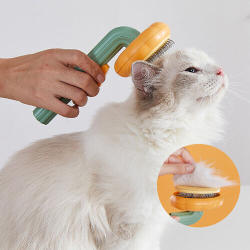 Self Cleaning Pet Slicker Brush for Dogs Cats Grooming Tool