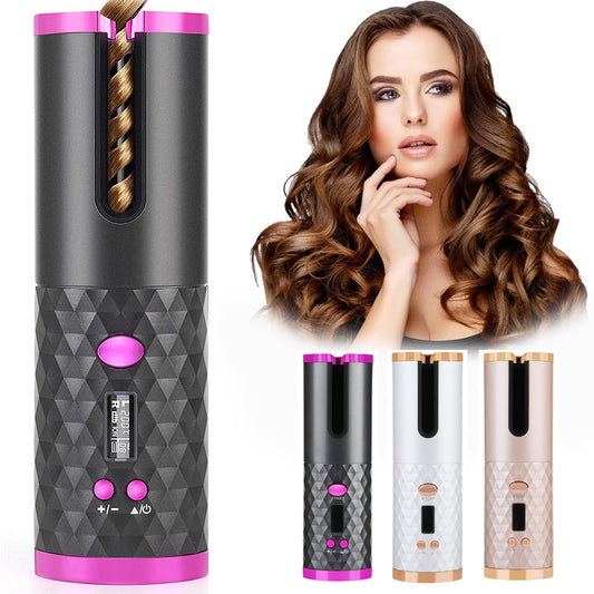 Rechargeable Auto Curling Iron